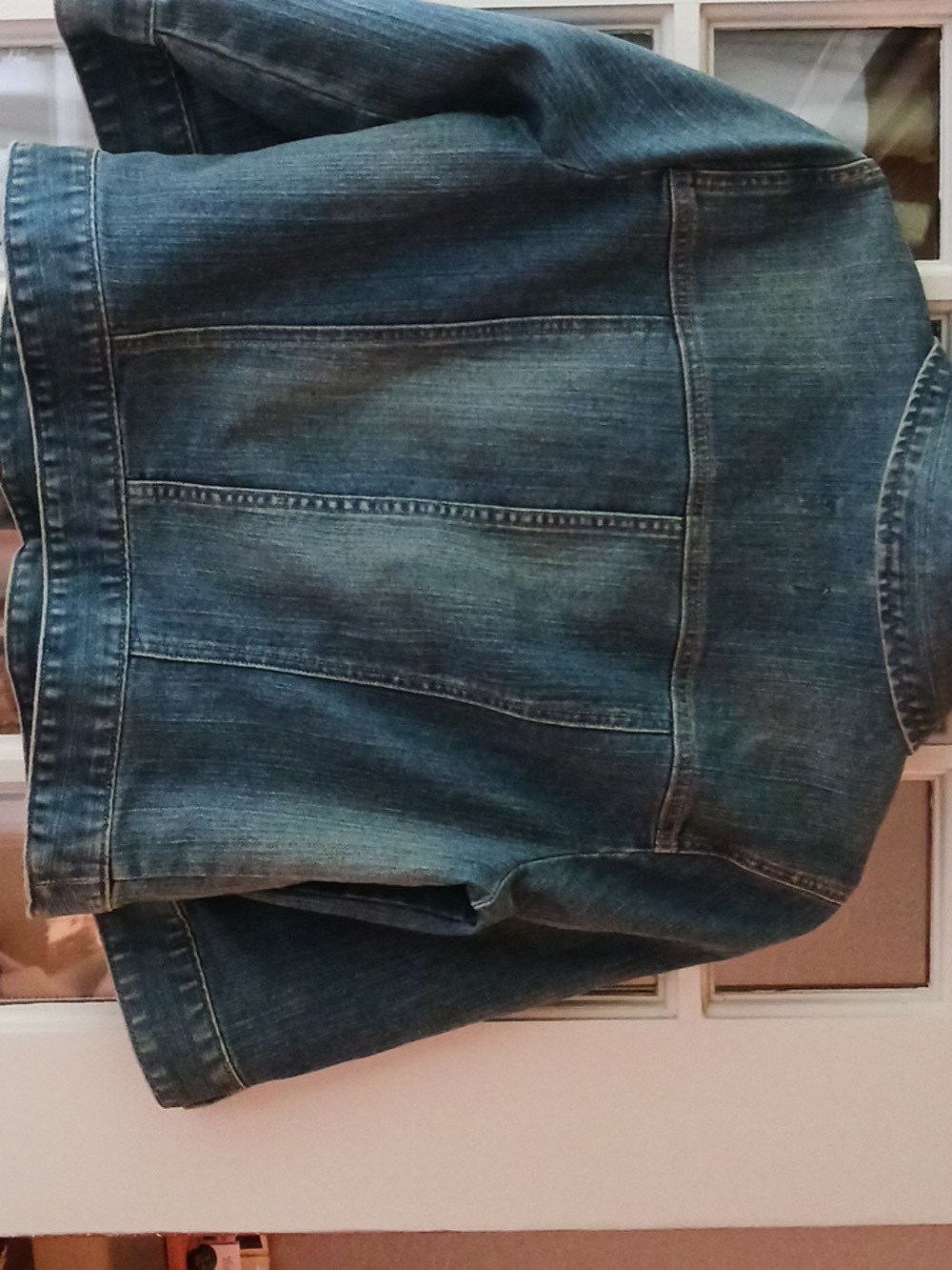 Blue Jean Jacket Button-up - Picture 5 of 10